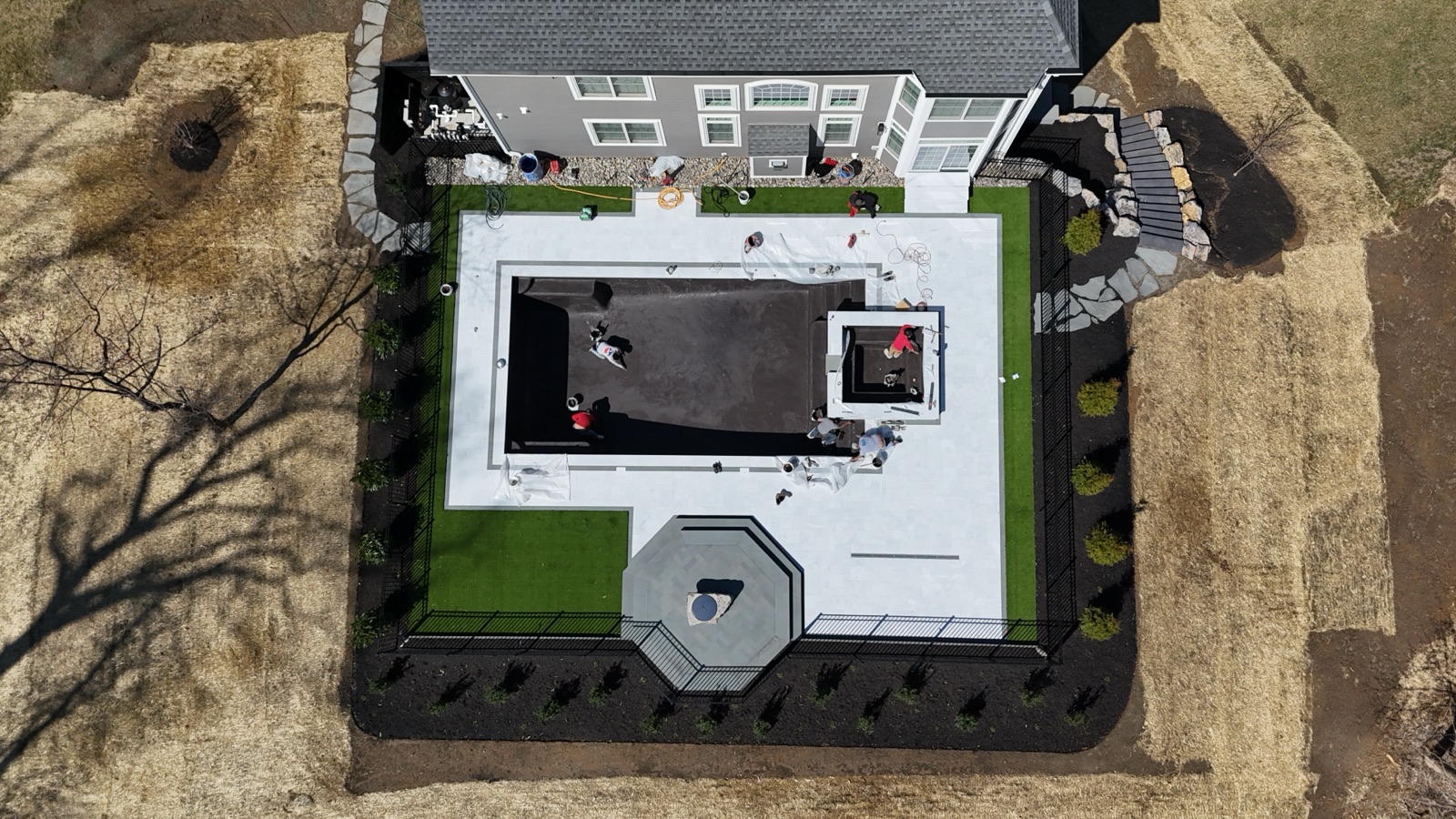 Plaster — Pro Pool Experts build process
