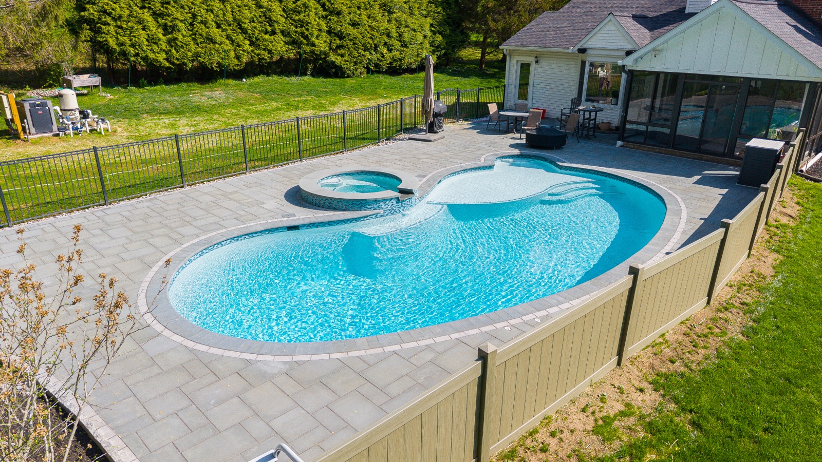 Pro Pool project in Berwyn