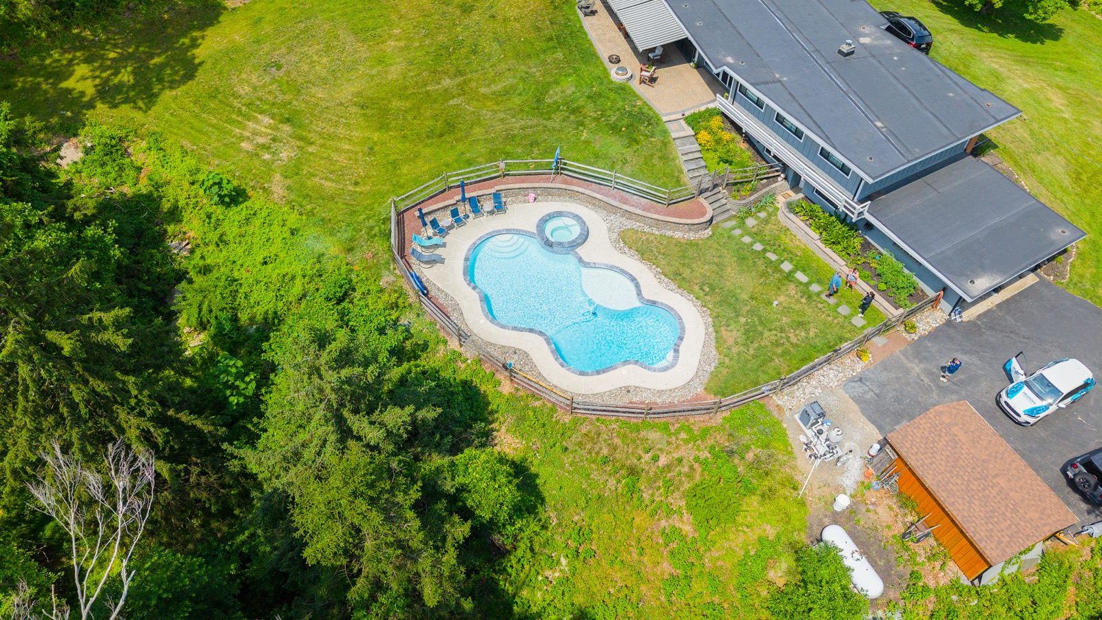 Pro Pool project in Newtown Square