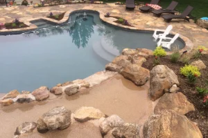 Image of a residential swimming pool